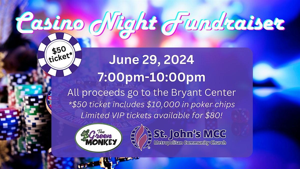 Casino Night Fundraiser