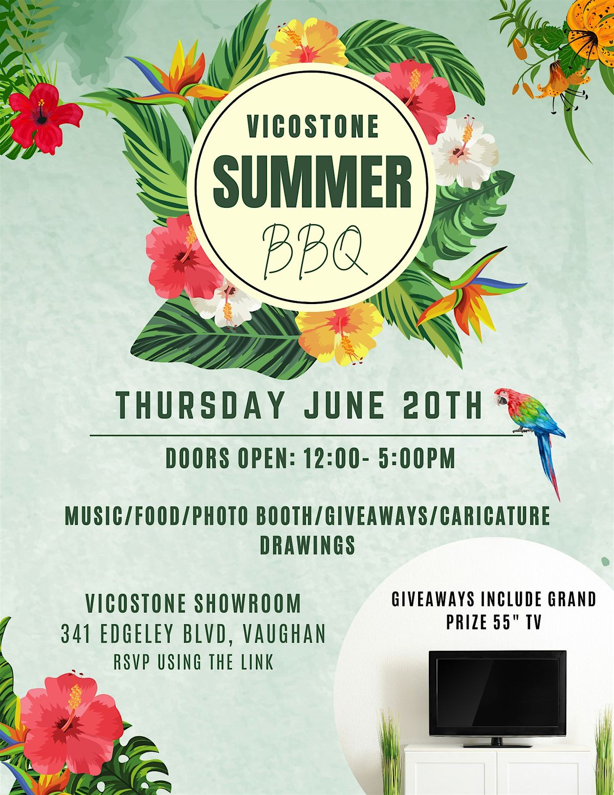 VICOSTONE SUMMER BBQ