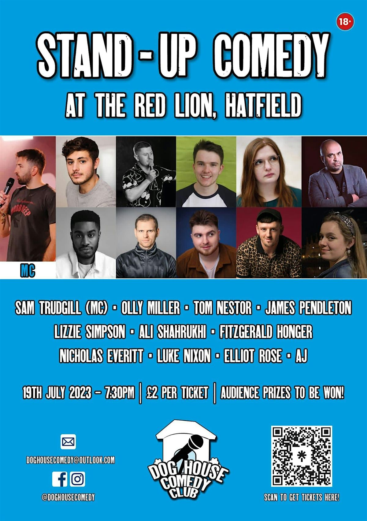 Doghouse Comedy @ Red Lion, Hatfield | November 13th