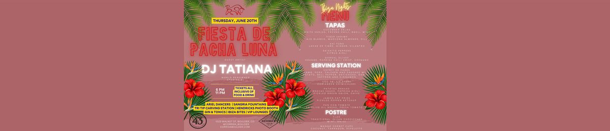 Fiesta De Pacha Luna: Ibiza Nights at Corrida