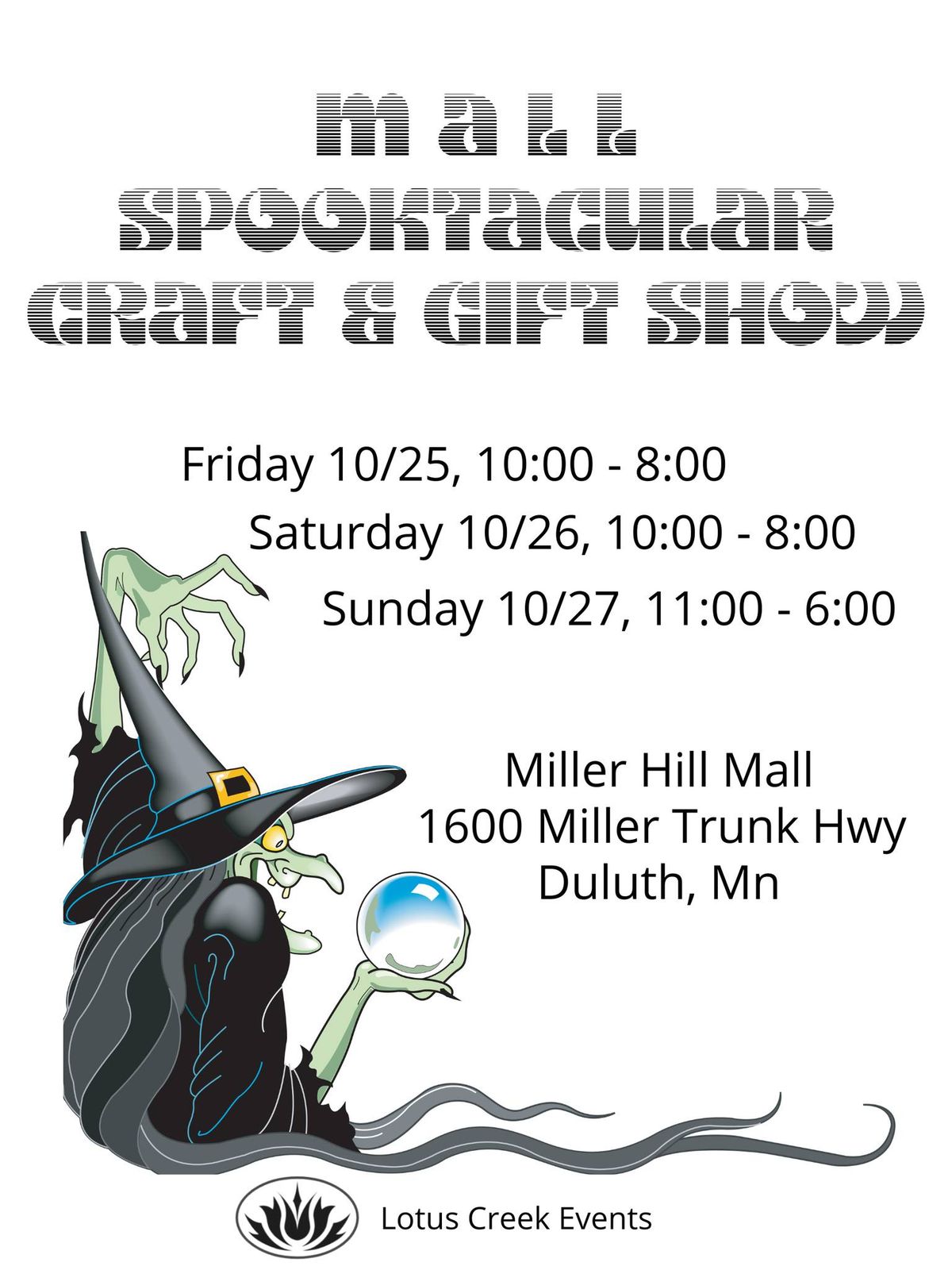 Mall Spooktacular Craft & Gift Show