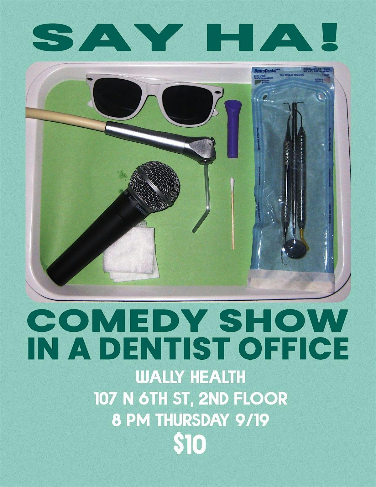 SAY HA! Comedy Show in a Dental Studio