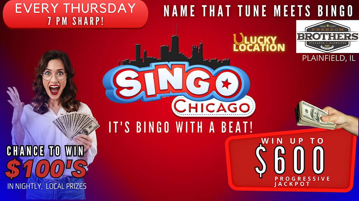 SINGO - Music Bingo @ Freedom Brothers Plainfield