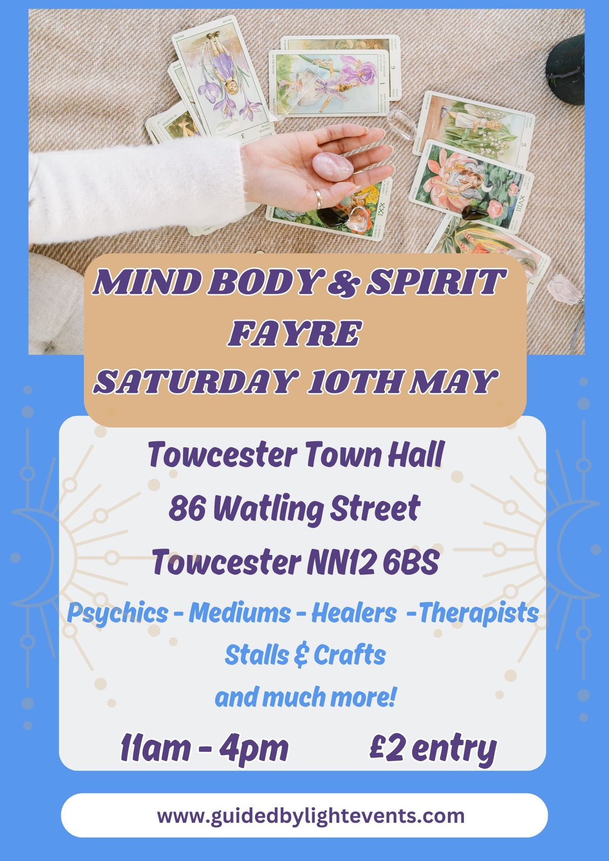 Psychic & Wellbeing Fayre, Towcester Town Hall