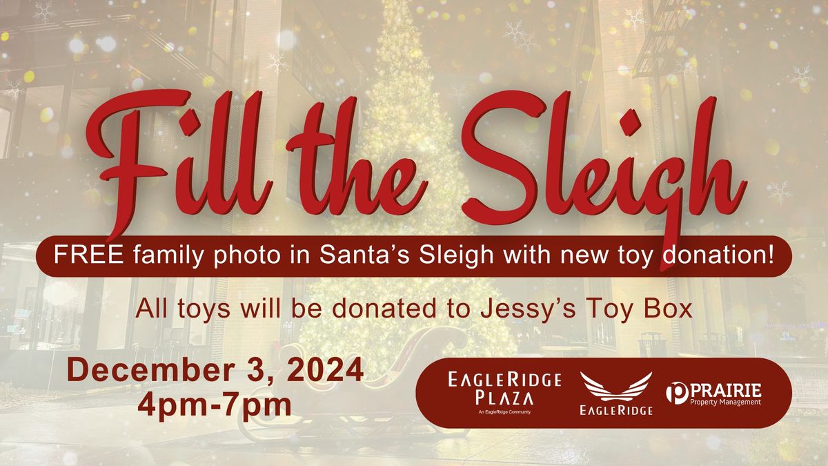 Fill the Sleigh - Free Photo with Toy Donation!