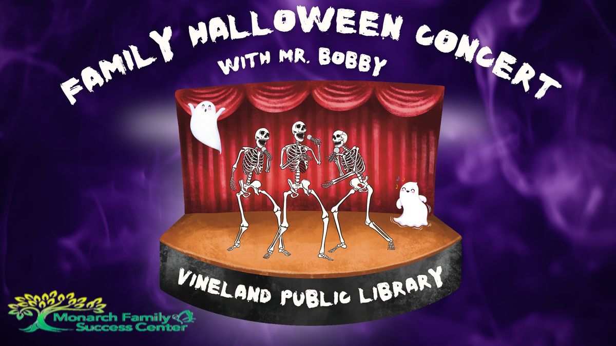 Family Halloween Concert with Mr. Bobby - all ages