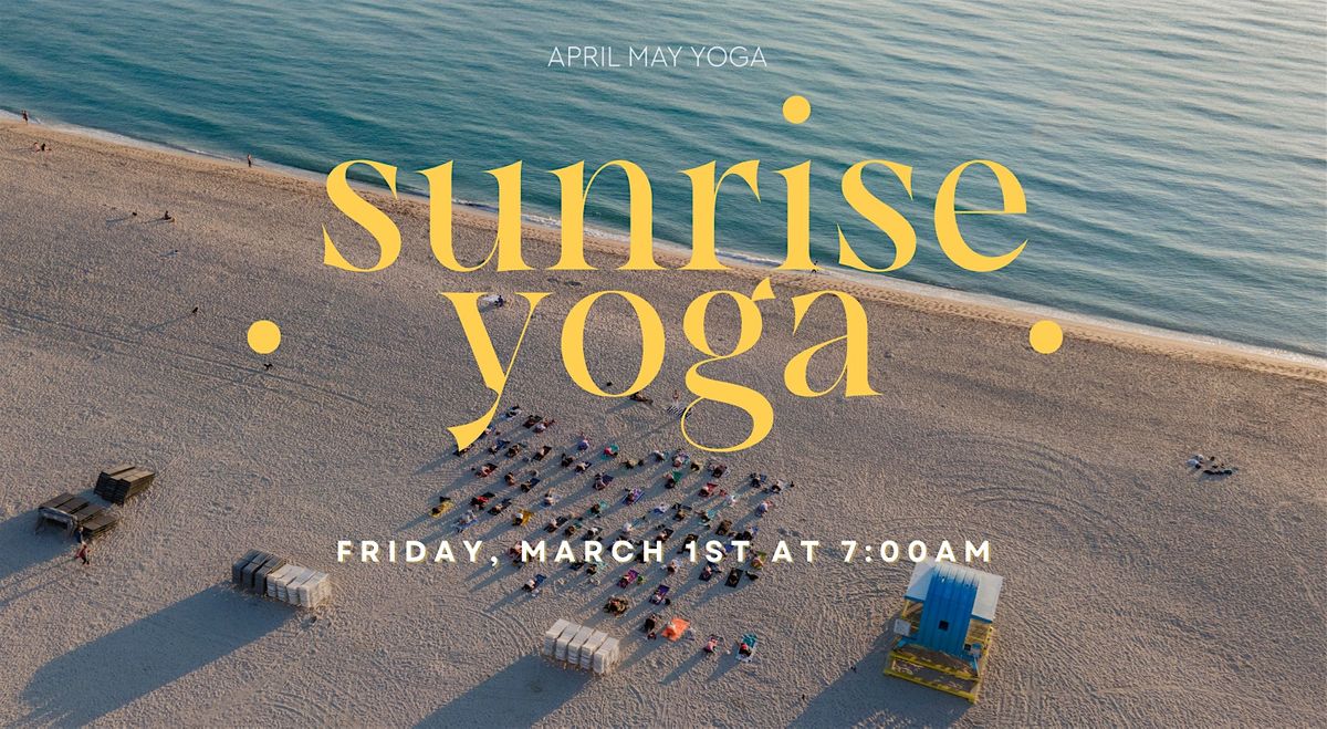 Sunrise Beach Yoga - 3\/1\/24