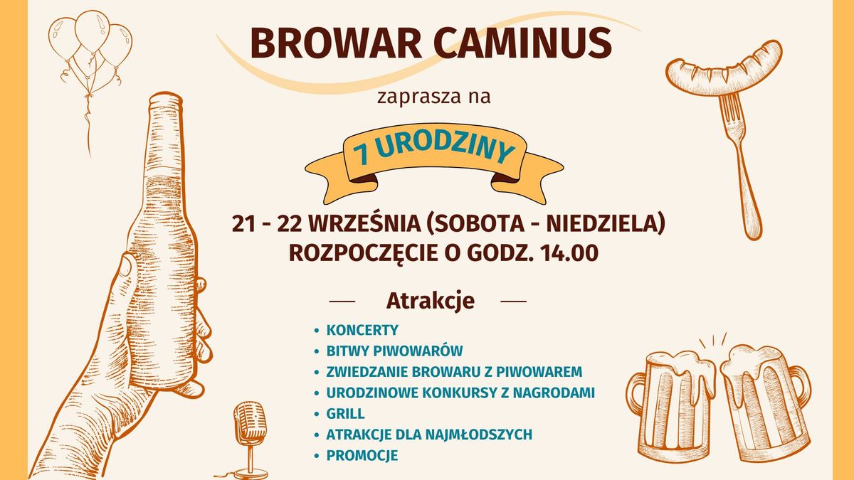 7 Urodziny Browaru Caminus