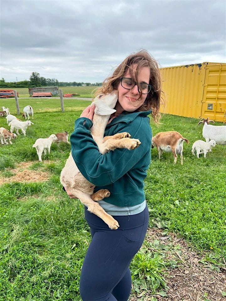 Goat Yoga at Tall Post Craft Cider