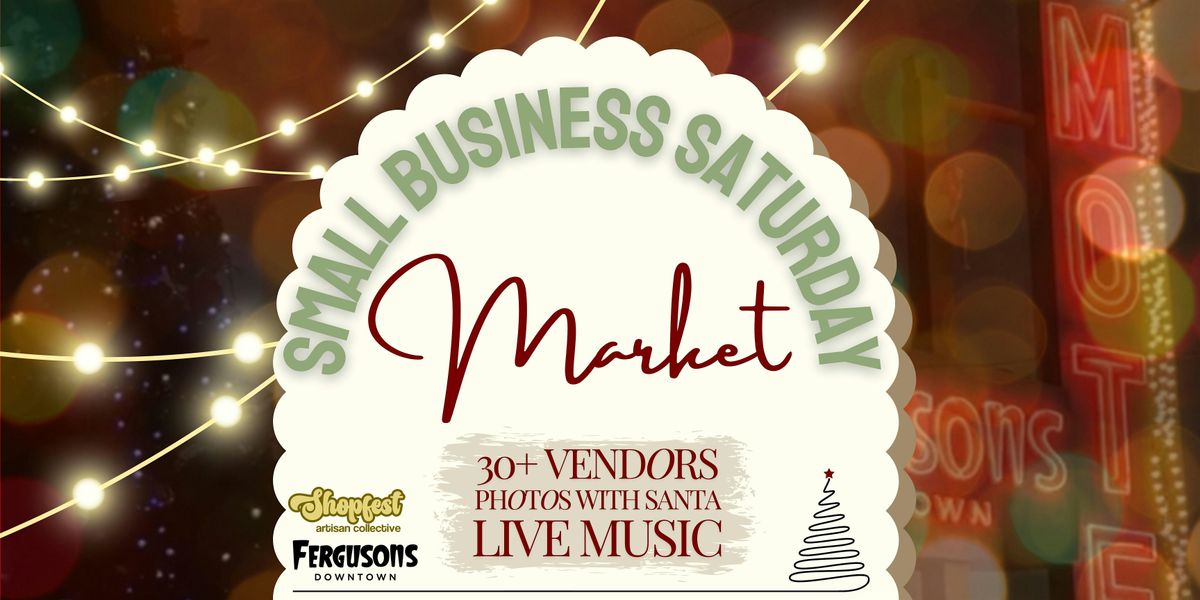 Small Business Saturday Market