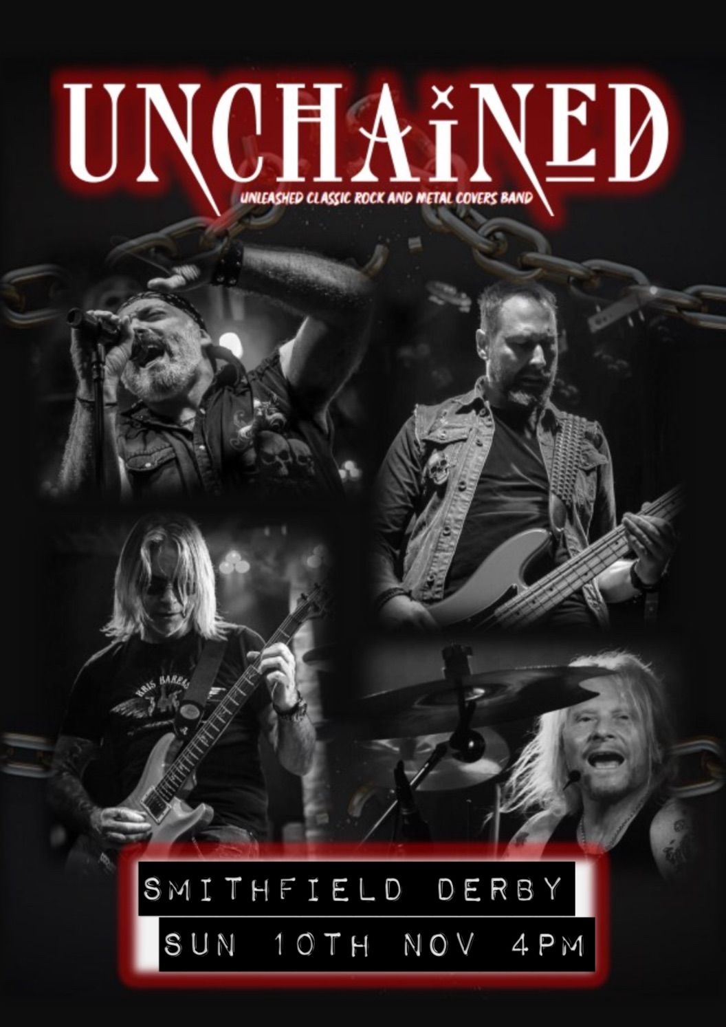 Unchained! Sunday 10th Nov