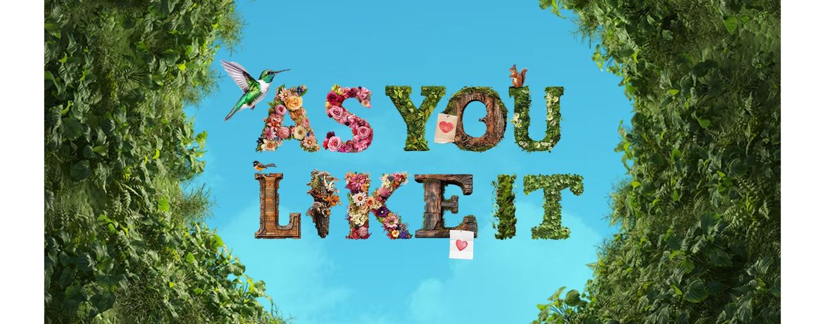 The Duke's Theatre Company presents As You Like It @ University of Leicester Botanic Garden