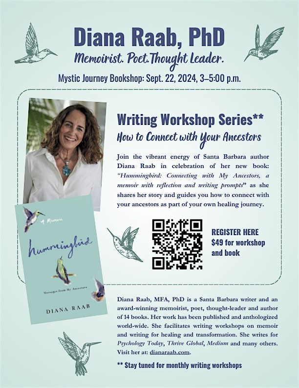 Writing Workshop Series: How to Connect with Your Ancestors