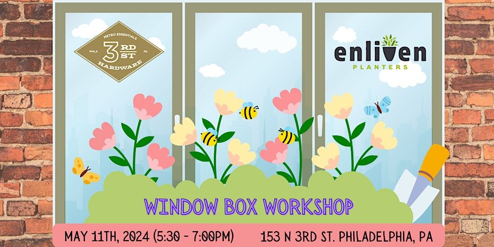 DIY Window Box Workshop