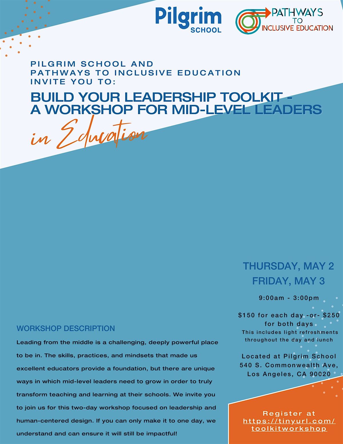 Build Your Leadership Toolkit - A Workshop for Mid-Level Leaders