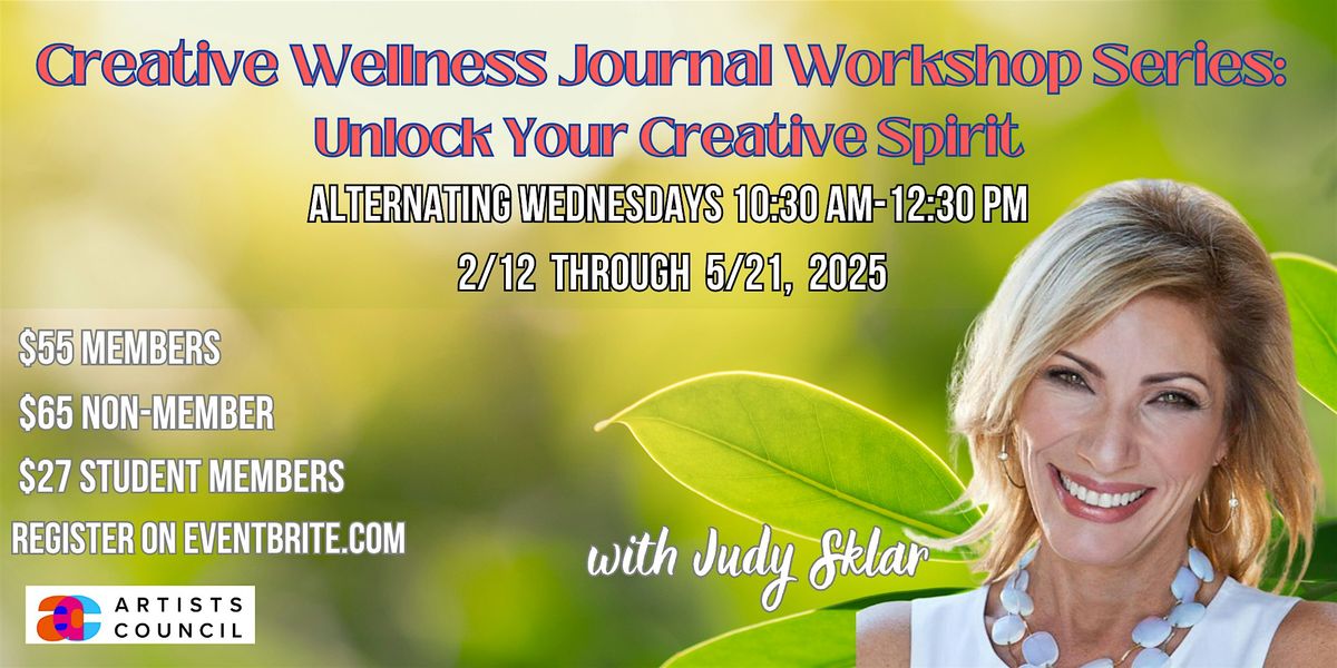 Creative Wellness Journal Workshop Series: Unlock Your Creative Spirit