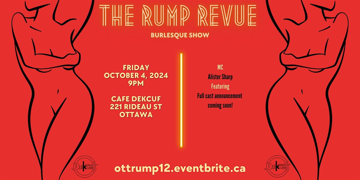 The Rump Revue Burlesque Show