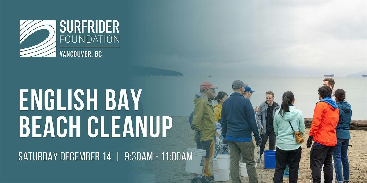 English Bay Beach Clean Up