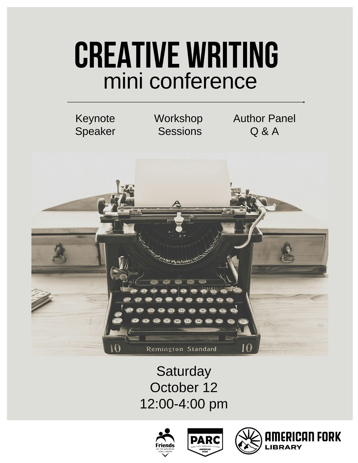 Creative Writing Mini Conference