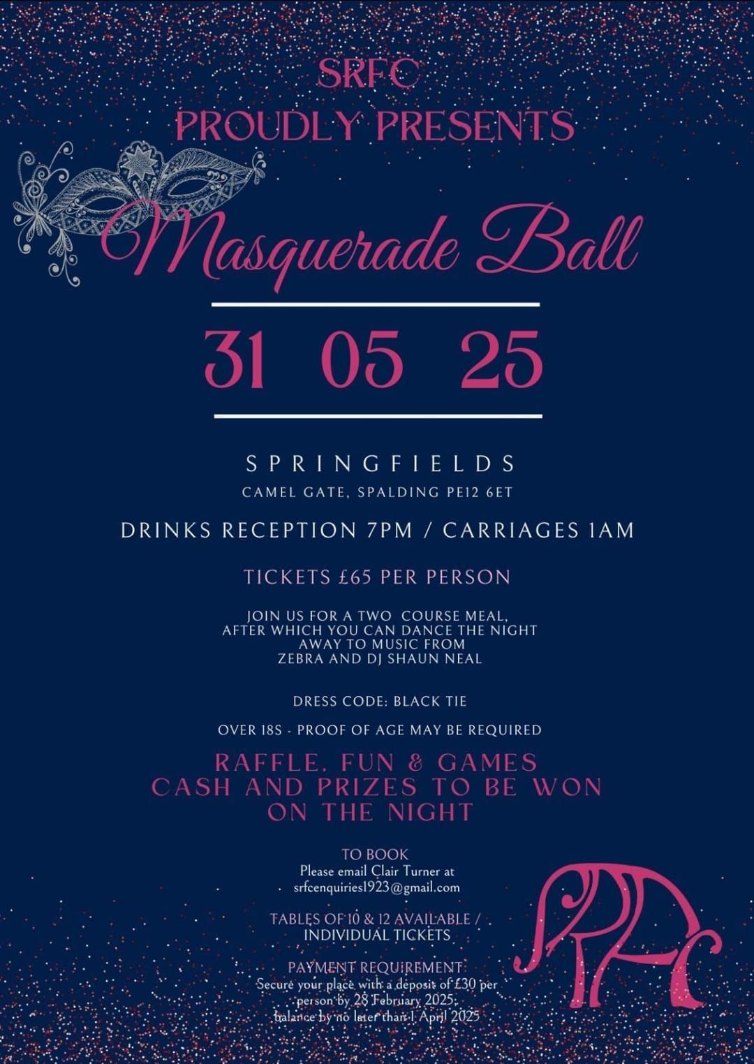 SRFC Masquerade Ball