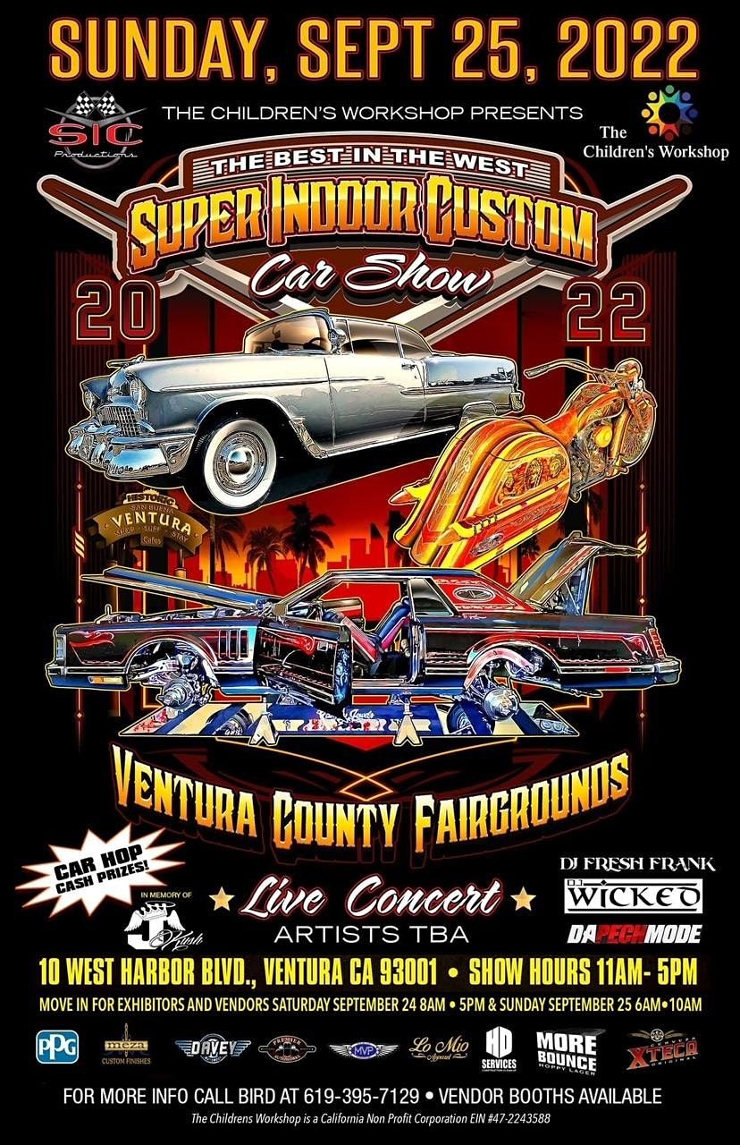 2022 Ventura Super Indoor Car Show, Ventura County Fairgrounds and