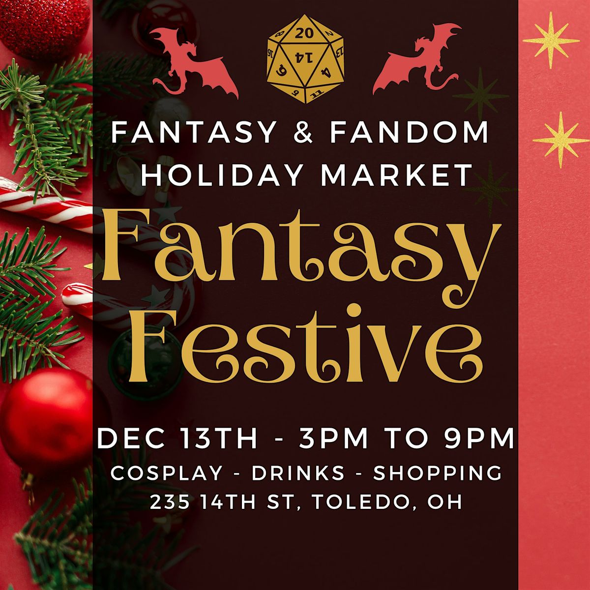 Fantasy Festive - Cosplay Holiday Market