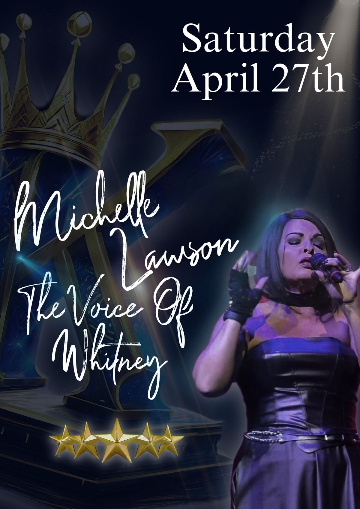 Michelle Lawson, The Voice of Whitney at Knightly's Bar Pride Weekend! ?