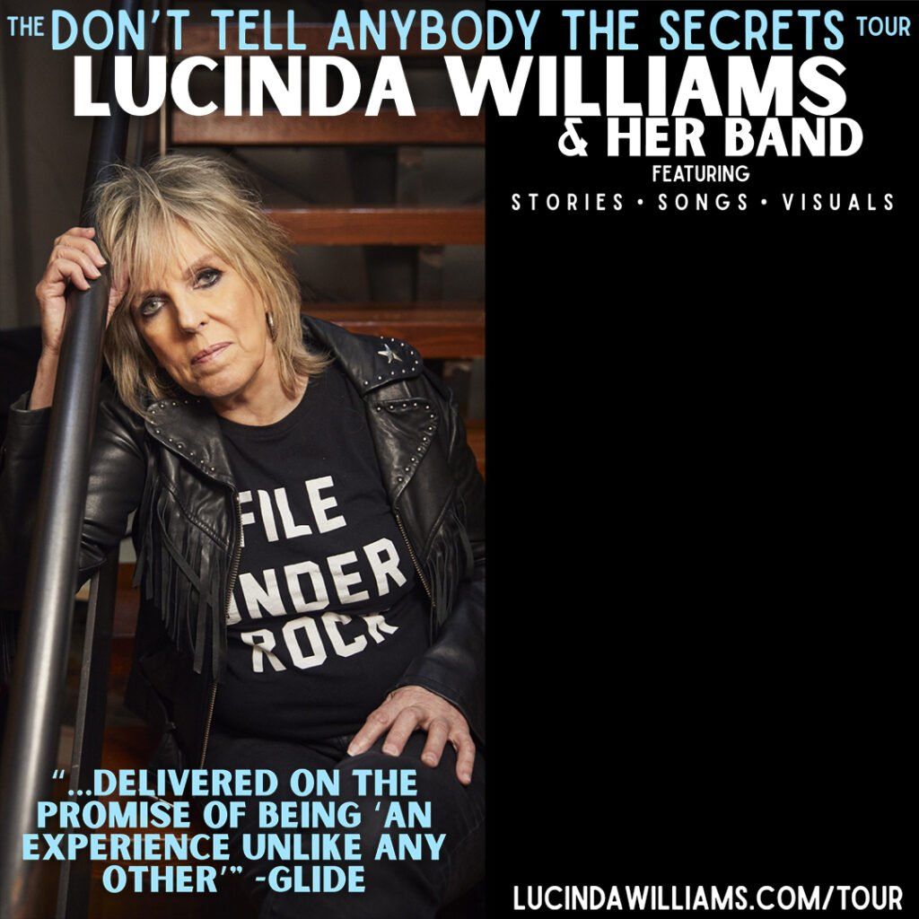 An Evening with Lucinda Williams and her band