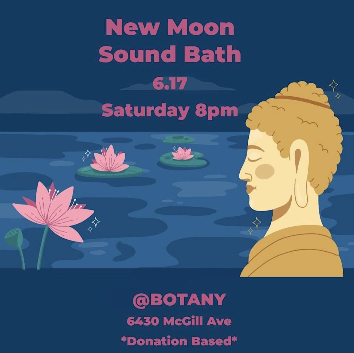 New Moon Meditation Sound Bath
