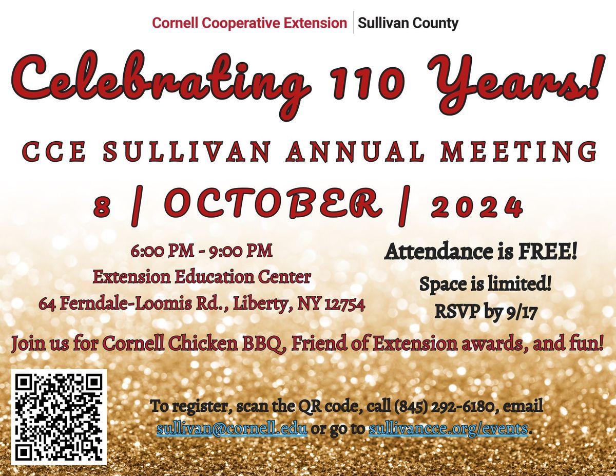 110th Annual Meeting