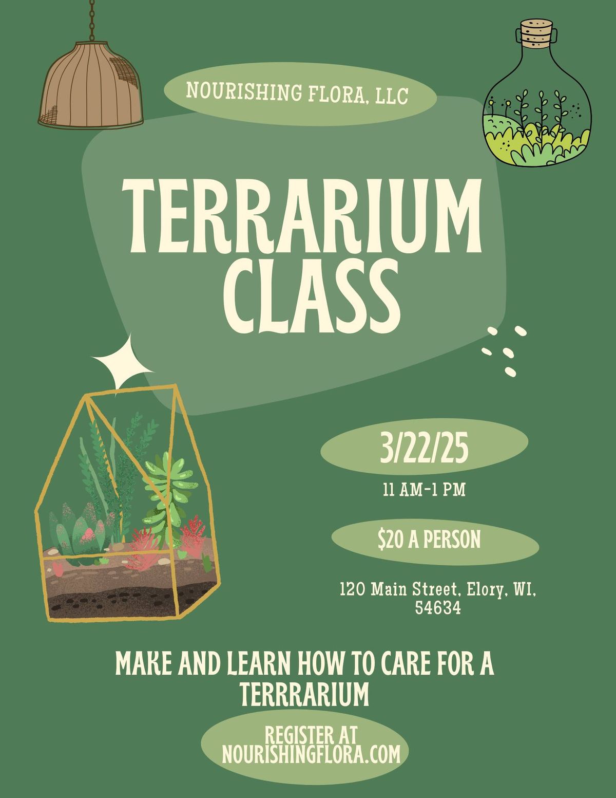 Terrarium Class-Full!