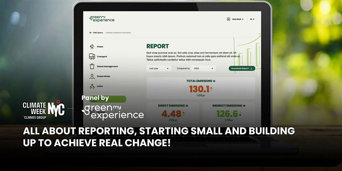 KICKSTART SUSTAINABILITY: START SMALL, BE PROFITABLE, STRENGTHEN REPORTING