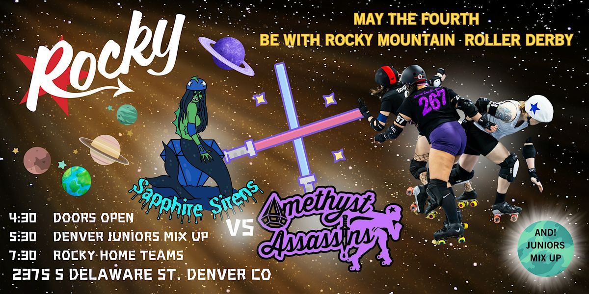 May the Fourth be with Rocky Mountain Roller Derby