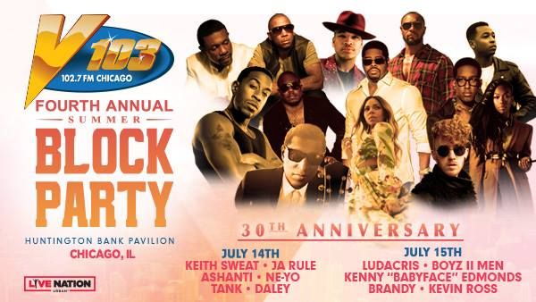 V103 Summer Block Party - Ludacris, Boyz II Men & More
