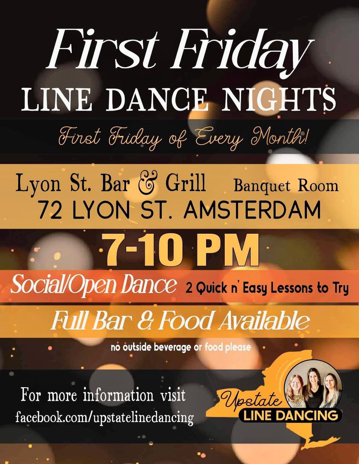 1st Friday Line Dance Night!