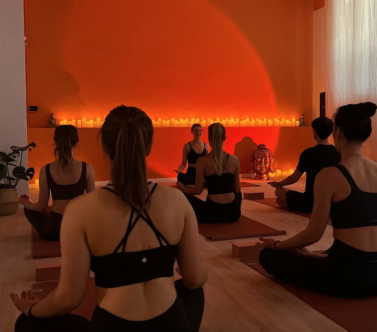 Candlelight Vinyasa + social coffee - PLS READ DESCRIPTION BEFORE SIGN UP