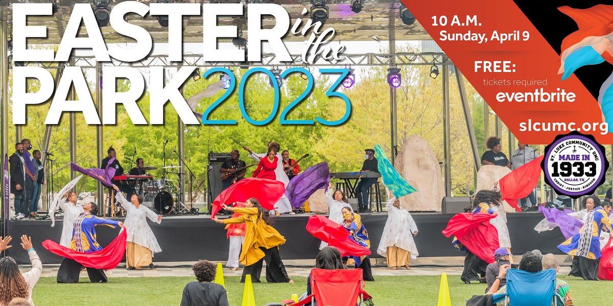 Easter in the Park 2023, Klyde Warren Park, Dallas, 9 April 2023