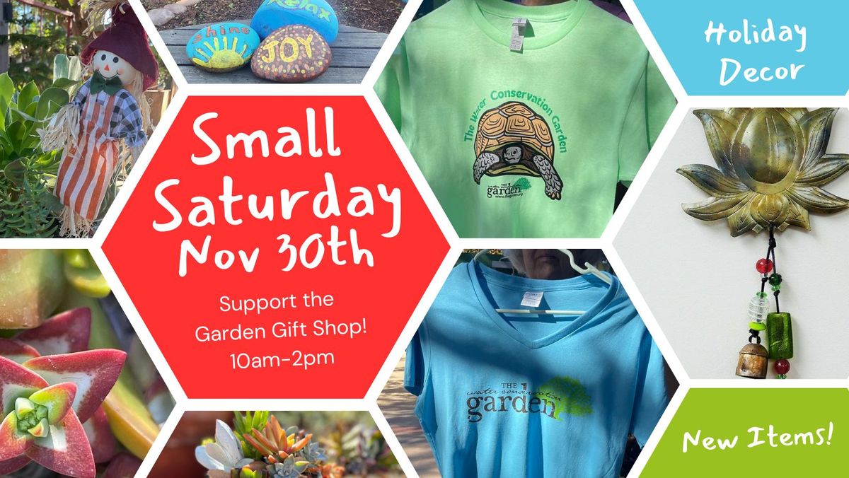 Small Saturday-Buy Local!