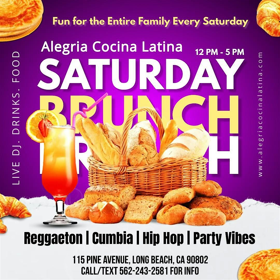 Alegria Cocina in Long Beach Saturday Brunch and Day Party