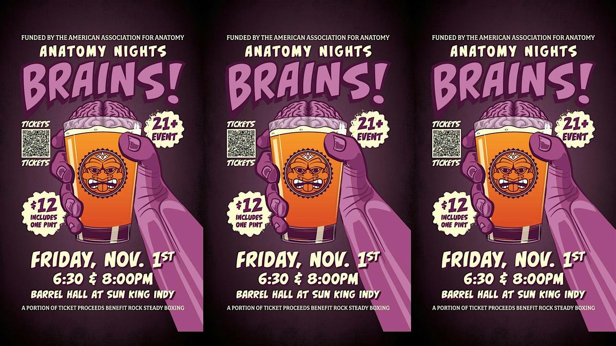 Anatomy Nights: Brains Edition at Sun King Downtown Indy