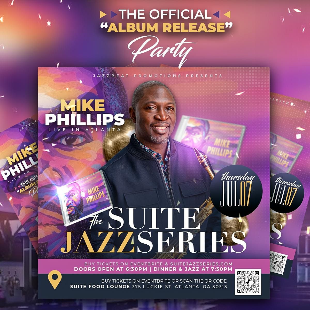 Mike Phillips CD Release  Live at Suite