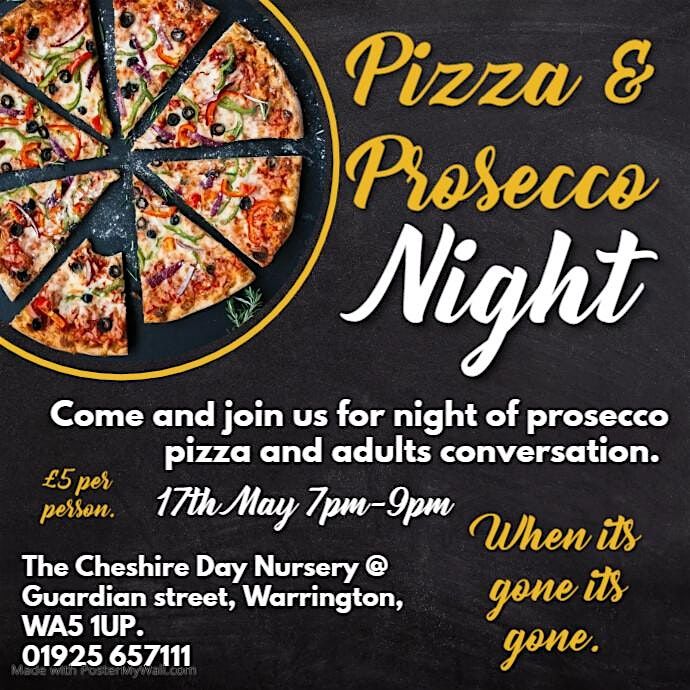 Pizza & Prosecco Night