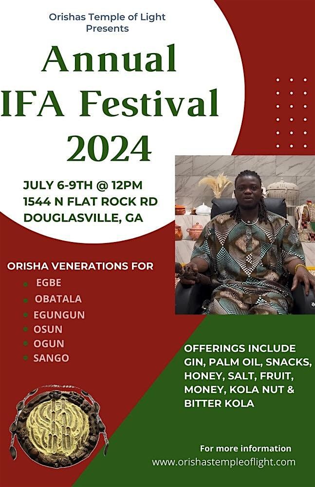 Orishas Temple of Light Ifa Festival