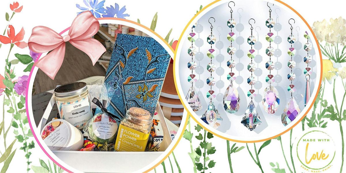 Mothers Day Crafts! Make a Sun Catcher & Gift Basket
