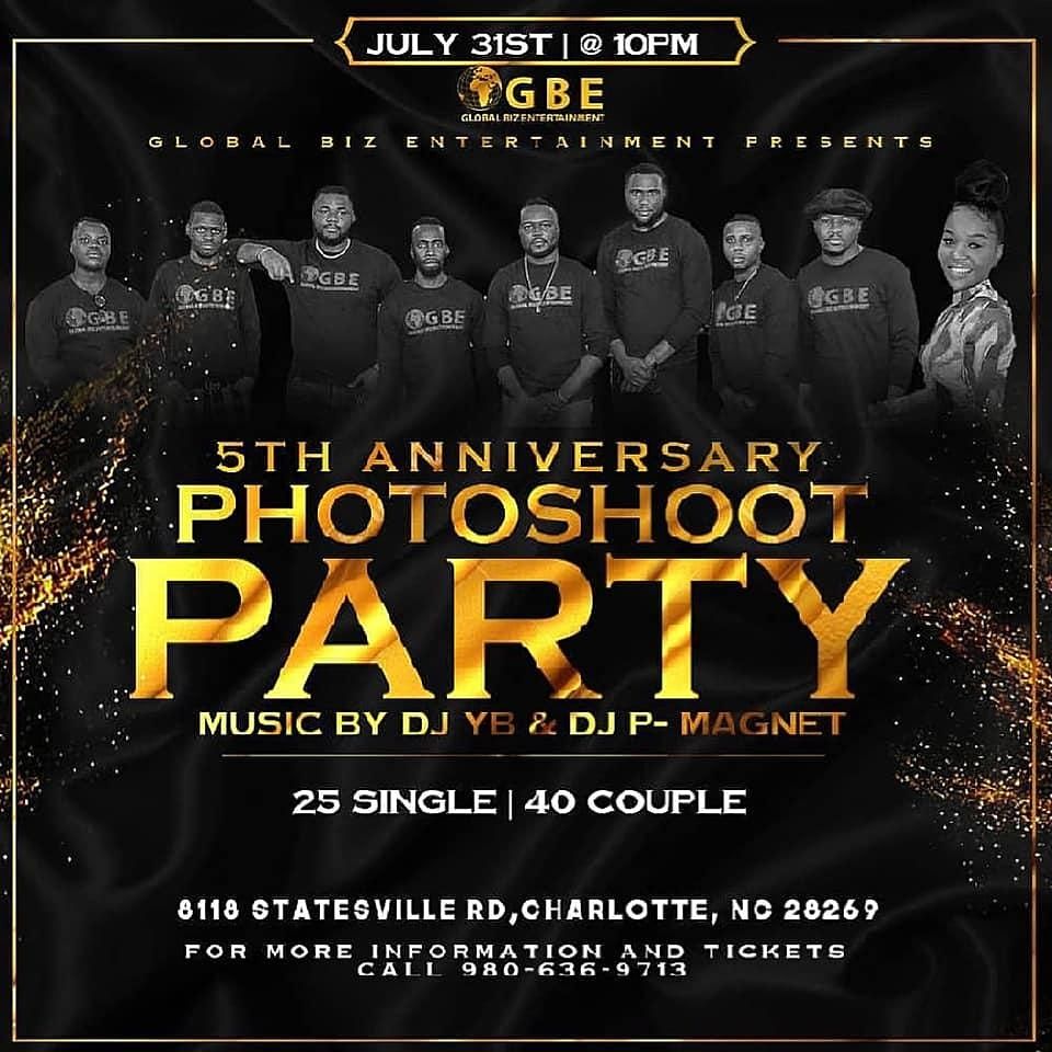 5TH ANNIVERSARY PHOTOSHOOT PARTY
