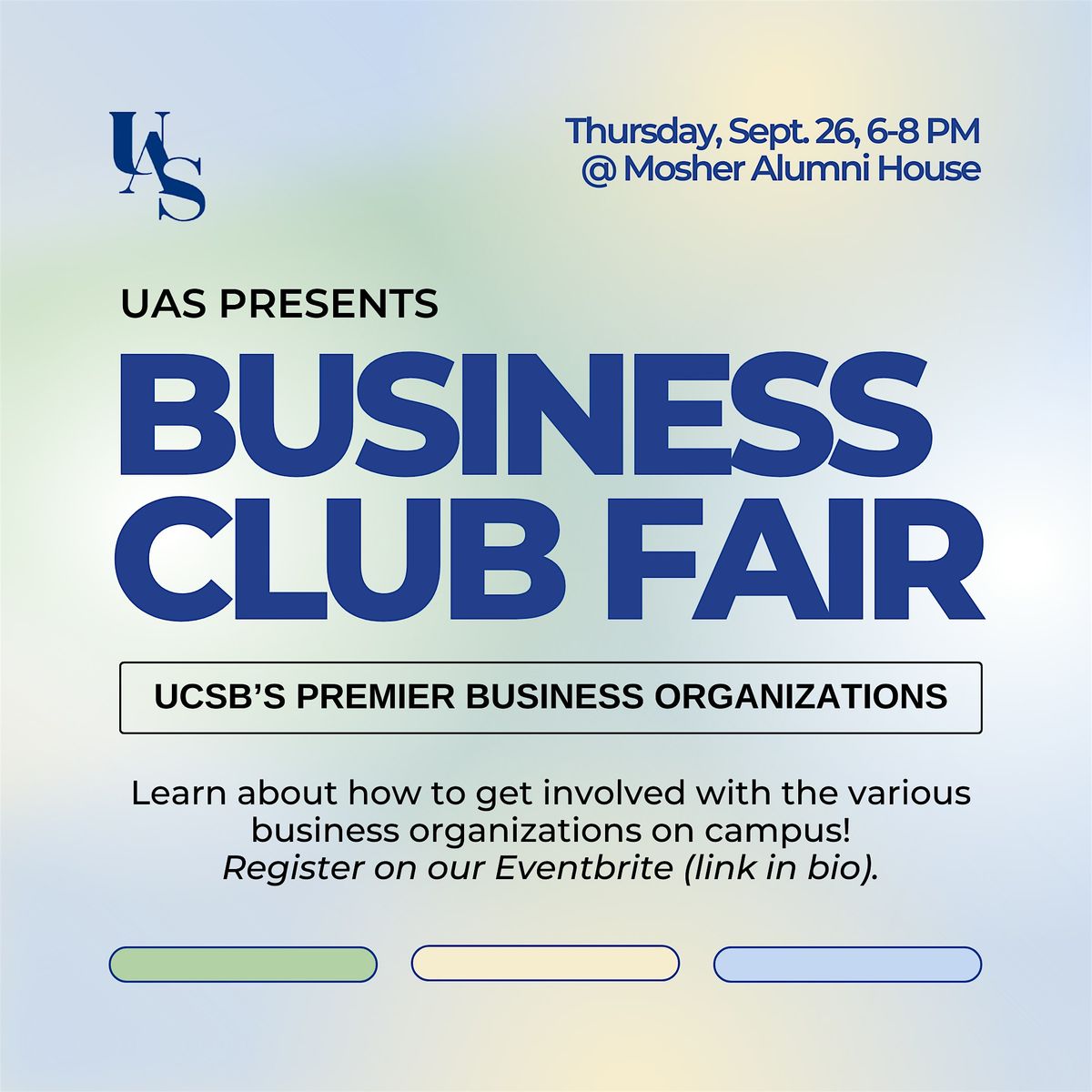 UCSB UAS Business Club Fair