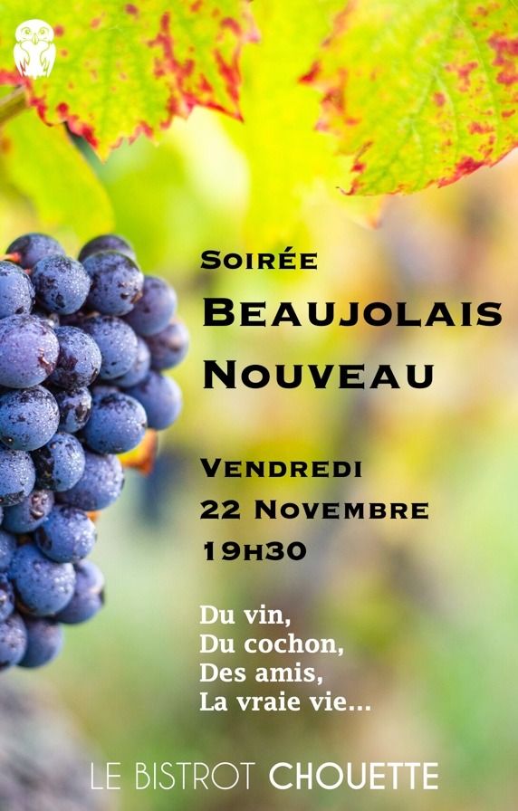 Soir\u00e9e Beaujolais Nouveau