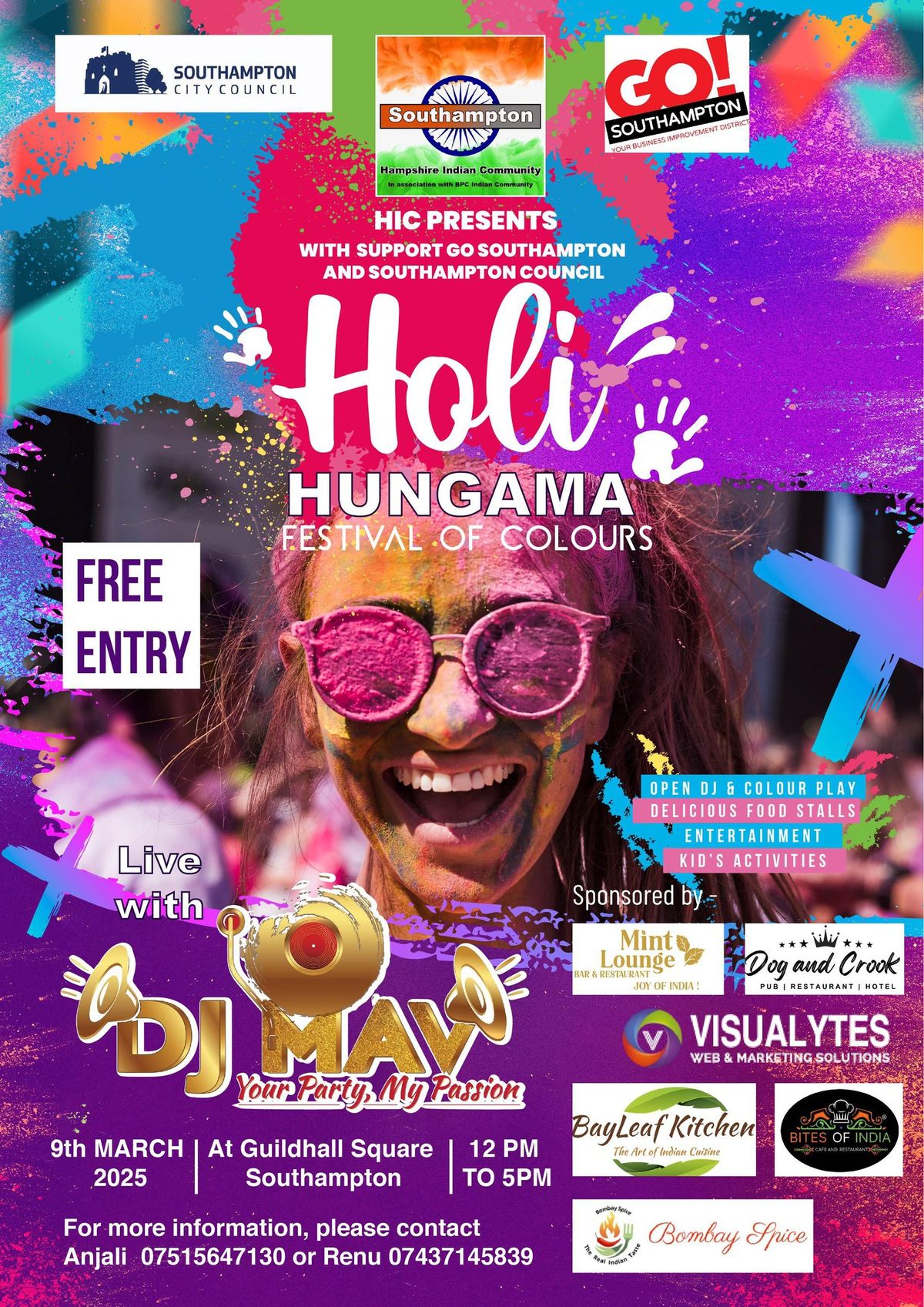 HIC HOLI HUNGAMA- FESTIVAL OF COLOURS 