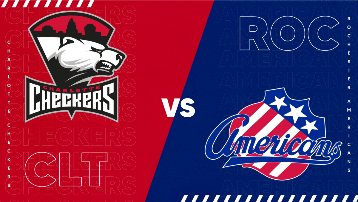 Charlotte Checkers at Rochester Americans