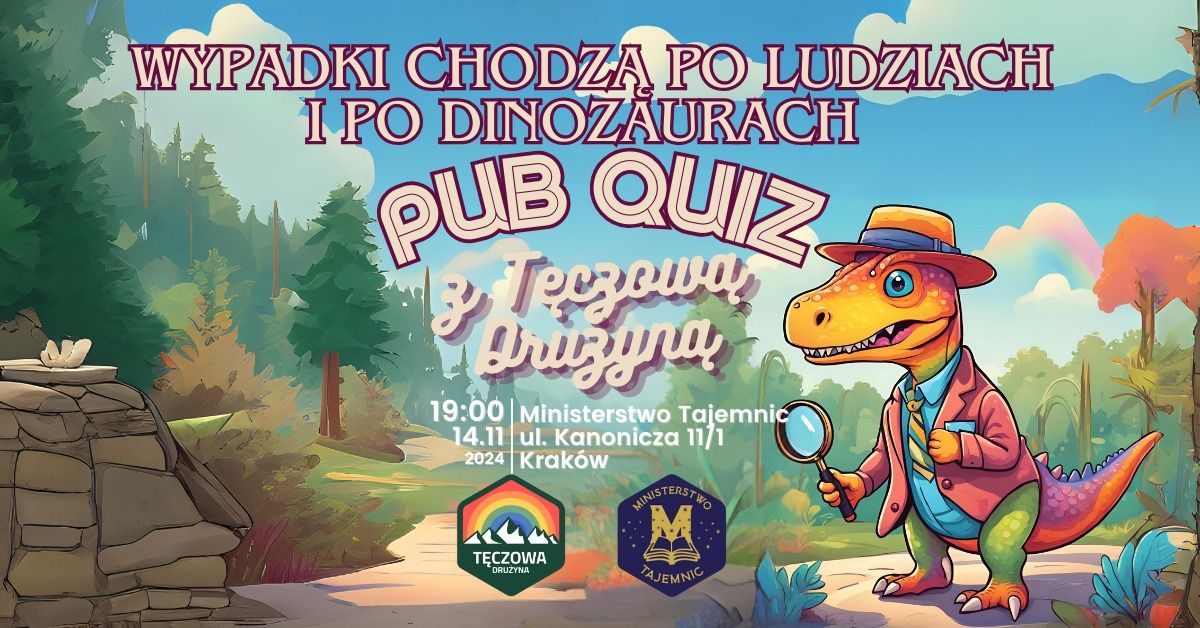 Listopadowy Pub Quiz z T\u0119czow\u0105 Dru\u017cyn\u0105